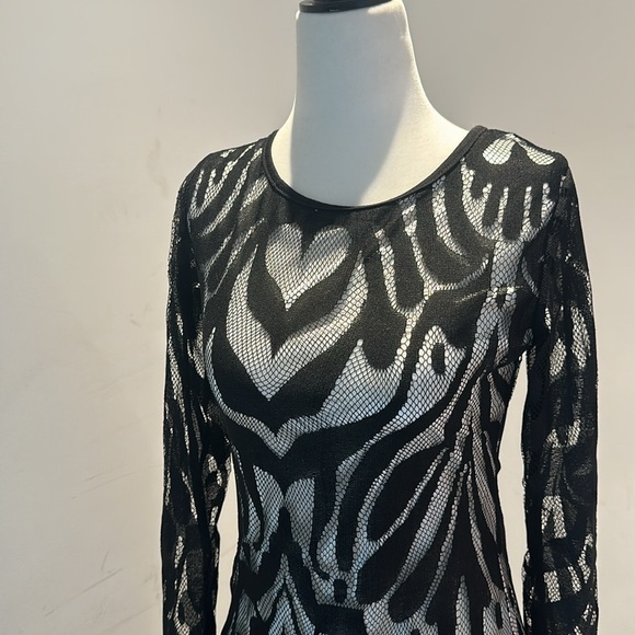 Black Lace Dress - Picture 2 of 4